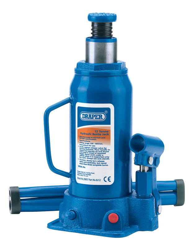 12 Tonne Hydraulic Bottle Jack - 39057 