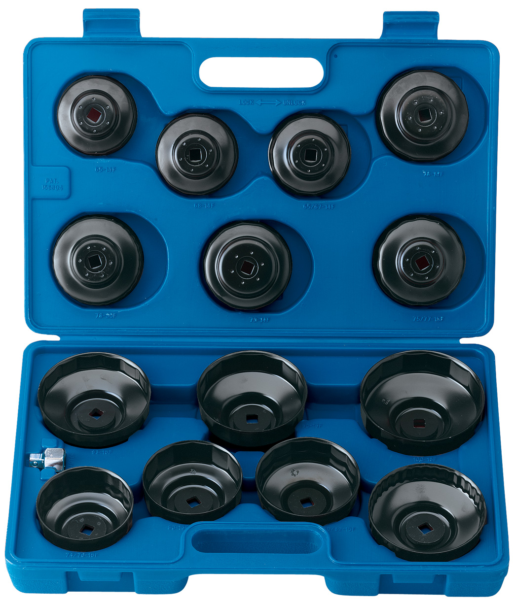 Expert 15 Piece Oil Filter Cup Socket Set - 40105 