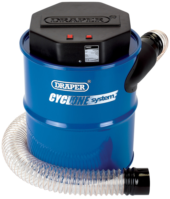 90L 2400W 230V Dust Extractor With Cyclone System - 40131 