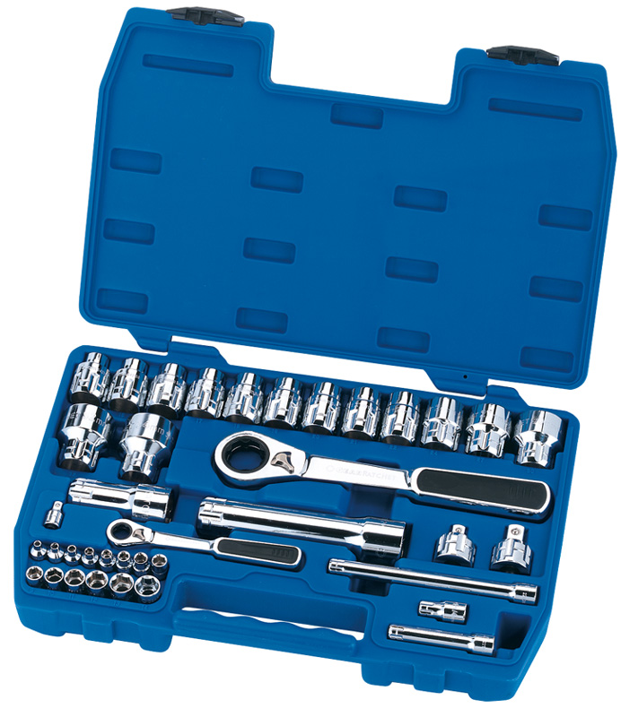 Expert 38 Piece 13/30mm Metric Vortex Socket Set - 40174 - DISCONTINUED 