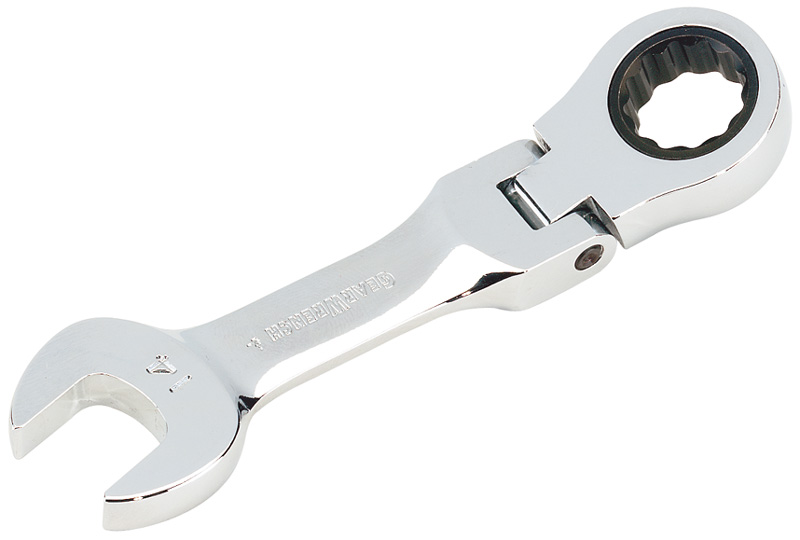 Expert 14mm Hi-Torq® Metric Stubby Flexible Head Ratcheting Combination Spanner - 40442 