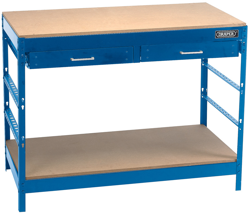 Steel Workbench With Two Drawers - 40940 