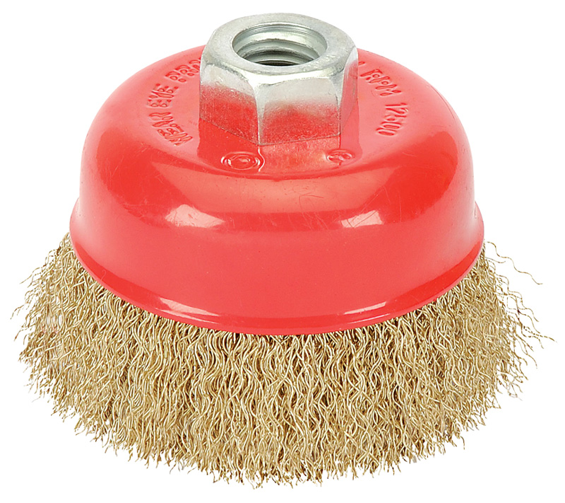 Expert 100mm X M14 Crimped Wire Cup Brush - 41445 