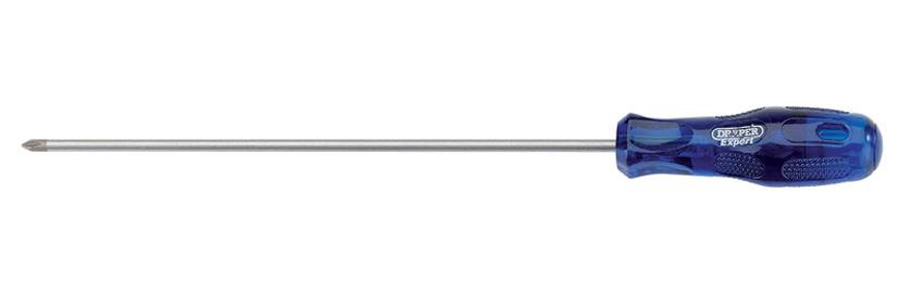 Expert No.1 X 250mm Extra Long Cross Slot Long Pattern Engineers Screwdriver (Display Packed) - 43552 