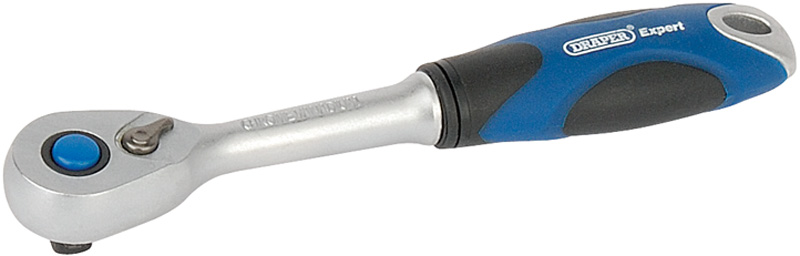 Expert 1/4" Square Drive Quick Release Reversible Ratchet - 43665 