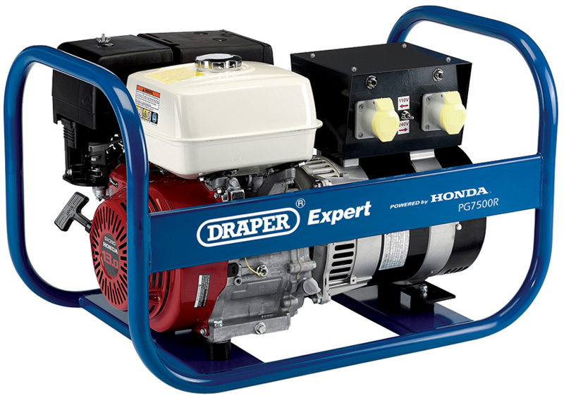 Expert 7.5KVA/6.0KW Petrol Generator - 43729 