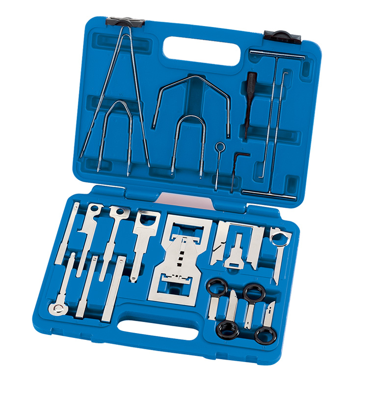 Expert 46 Piece Car Radio Removal Key Kit - 43797 