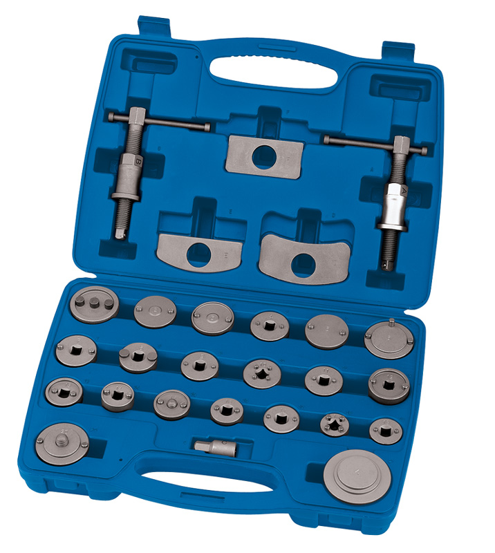 Expert 27 Piece Brake Piston Wind Back Tool Kit - 43840 - DISCONTINUED 