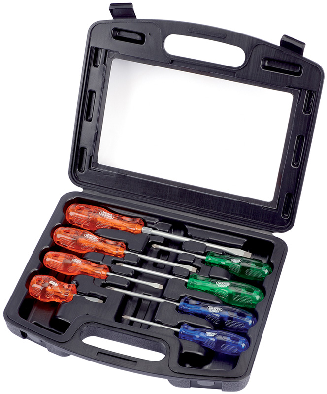 Expert 8 Piece Engineers Screwdriver Set - 43940 