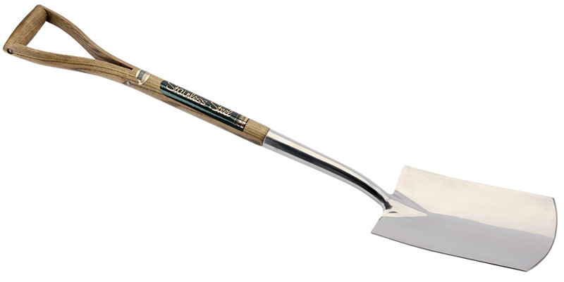 Expert Stainless Steel Garden Spade With FSC Ash Handle - 44974 