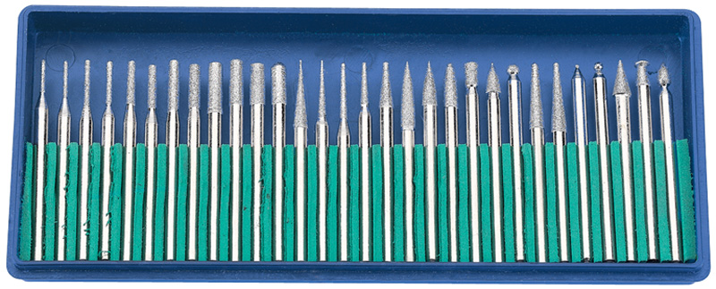 30 Piece Diamond Burr Set - 45001 