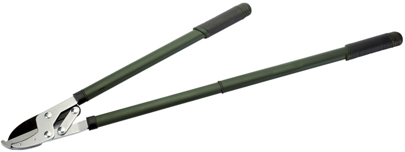 Telescopic Soft Grip Lever Action Anvil Loppers With Steel Handles - 45336 