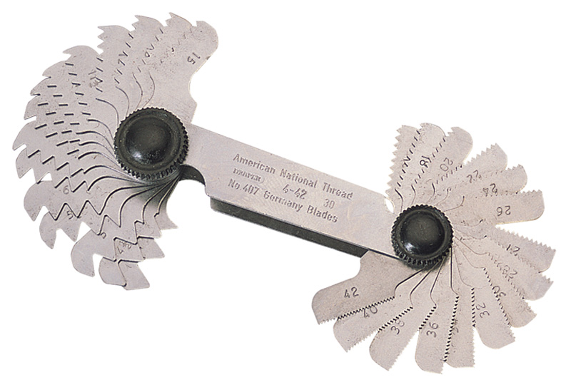 30 Blade 4 - 42 TPI UNF And UNC Screwpitch Gauge Set - 45440 