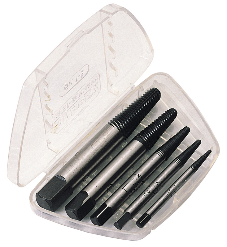 Expert Schroder 5 Piece Screw Extractor Set - 45856 