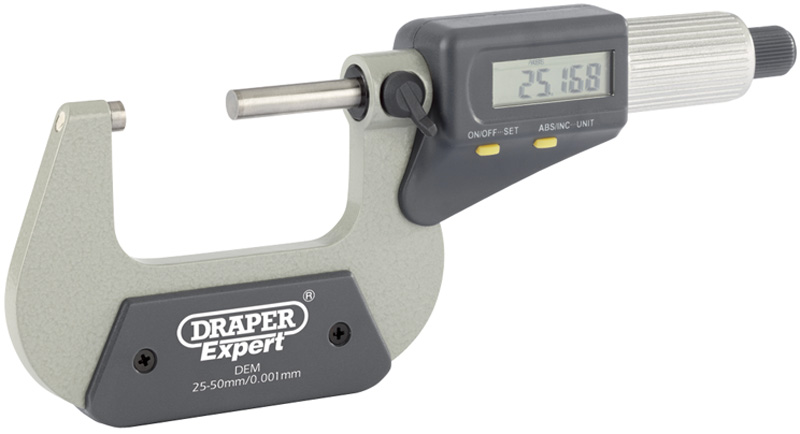 Expert Dual Reading Digital External Micrometer - 25-50mm/1-2" - 46600 