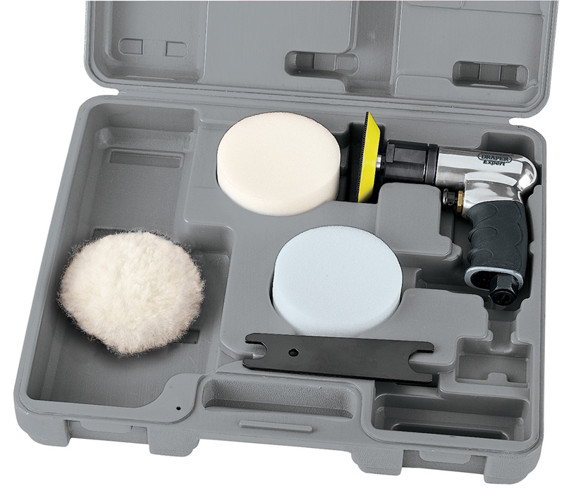 Expert 75mm Compact Soft Grip Air Polisher Kit - 47616 