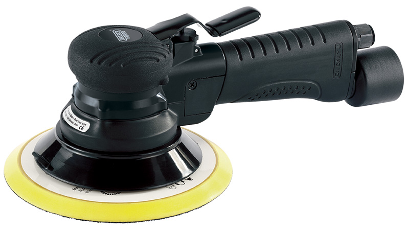 Expert 150mm Composite Body Dual Action Soft Grip Air Sander - 47622 