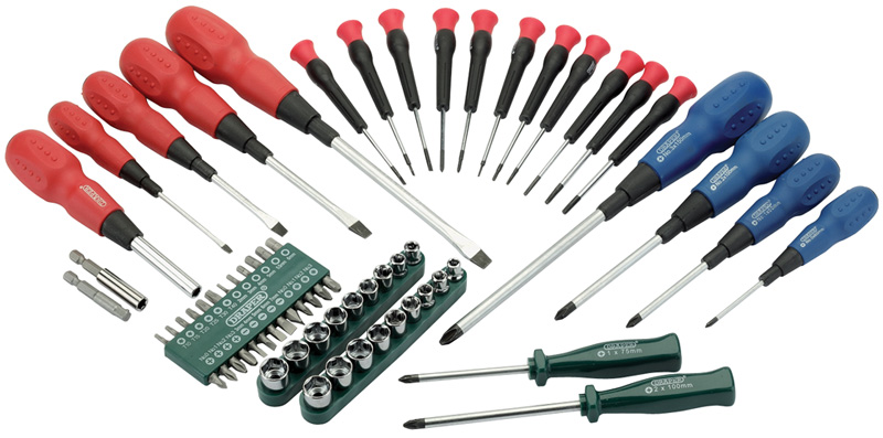 67 Piece Screwdriver, Socket And Bit Set - 47646 