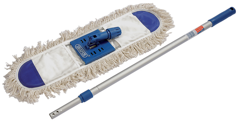 600mm Flat Dust Mop With Extendable Handle - 48934 - DISCONTINUED 