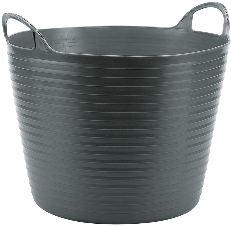 28L Multi Purpose Flexible Bucket - Black - 49100 