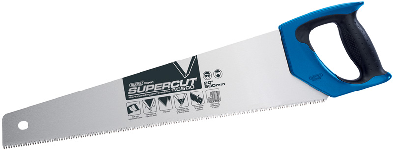 Expert Supercut® 500mm/20" Soft Grip Hardpoint Handsaw - 7TPI/8PPI - 49290 
