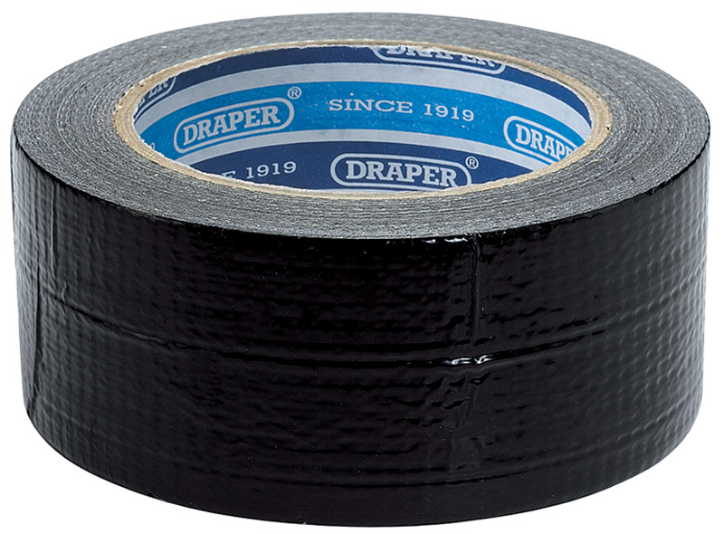 33m X 50mm Black Duct Tape Roll - 49432 