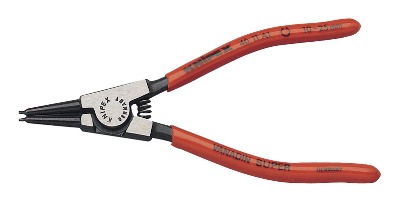 Expert 10mm - 25mm A1 Knipex Straight External Circlip Pliers - 50712 