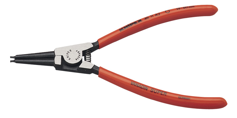 Expert 19mm - 60mm A2 Knipex Straight External Circlip Pliers - 50720 