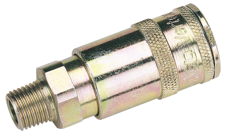 1/4" BSP Taper Male Thread Vertex Air Coupling (Sold Loose) - 51385 