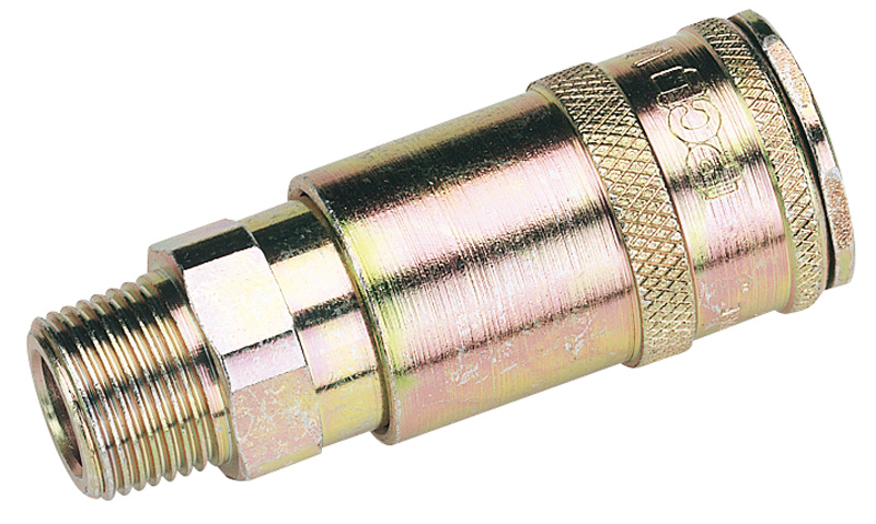 3/8" BSP Taper Male Thread Vertex Air Coupling (Sold Loose) - 51408 