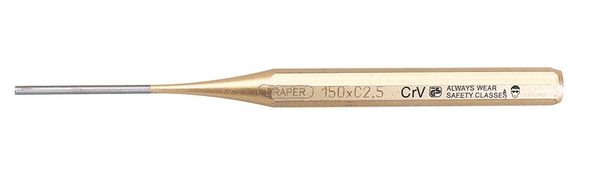 Expert 2.5mm X 150mm Octagonal Parallel Pin Punch - 51653 