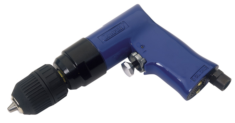 Reversible Air Drill With 10mm Keyless Chuck - 51678 