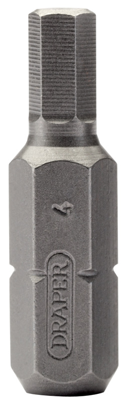 Expert 2 X 4mm Hexagon X 25mm X 1/4" Hexagon Shot Blast Screwdriver Bits - 52851 