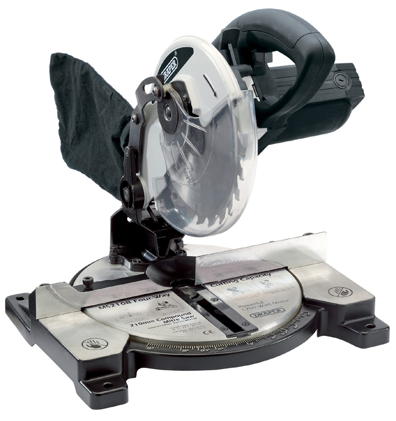 210mm 1200W 230V Compound Mitre Saw - 52926 