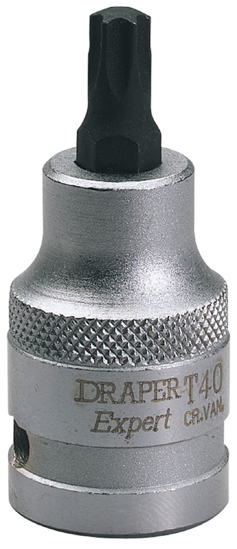 Expert T40 X 55mm 1/2" Square Drive TX-Star Socket Bit - 55659 