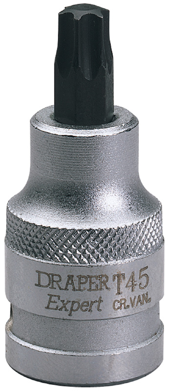 Expert T45 X 55mm 1/2" Square Drive TX-Star Socket Bit - 55661 