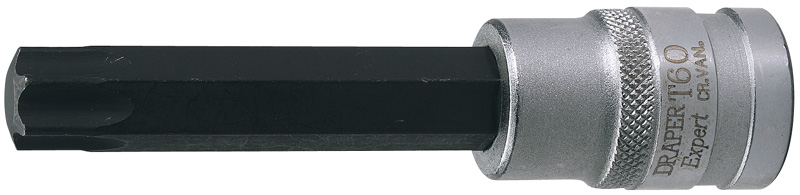 Expert T60 X 100mm 1/2" Square Drive TX-Star Socket Bit - 55669 