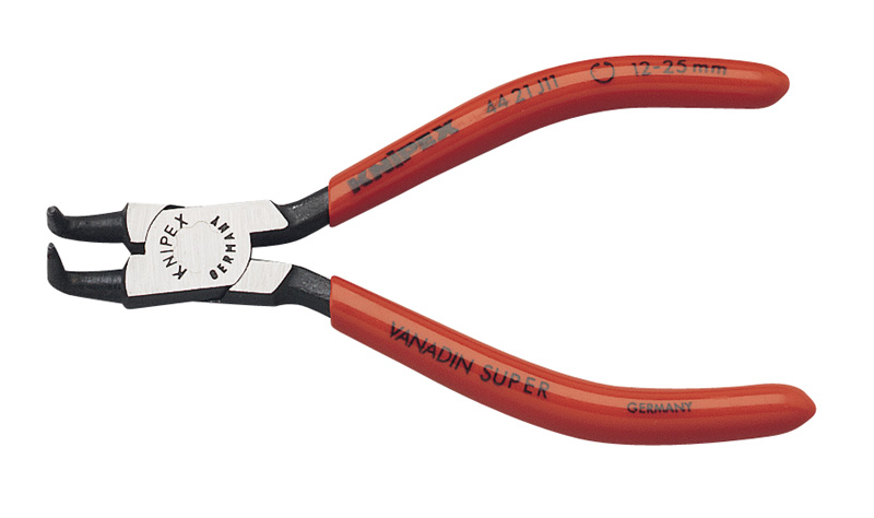 Expert 12mm - 25mm J11 Knipex 90° Bent Internal Circlip Pliers - 56166 