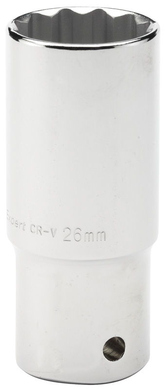 Expert 26mm 1/2" Square Drive Hi-Torq® 12 Point Deep Socket - 56185 