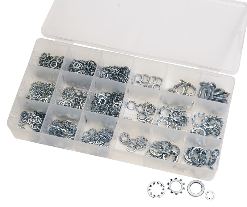 720 Piece Spring And Star Washer Assortment - 56378 
