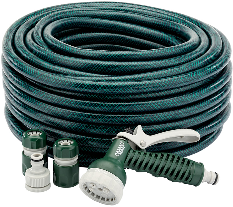 12mm Bore X 30m Garden Hose And Spray Gun Kit - 56447 