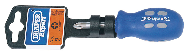 Expert No 2 X 38mm Cross Slot Mechanics Screwdriver (Display Packed) - 57449 