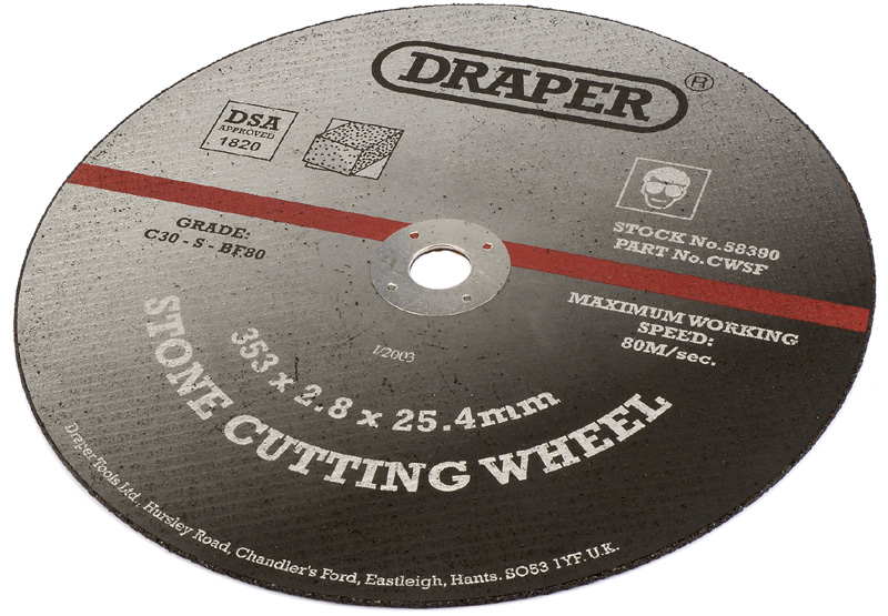 Cut/Wheel-Stone.353x2.8x25.4mm - 58390 