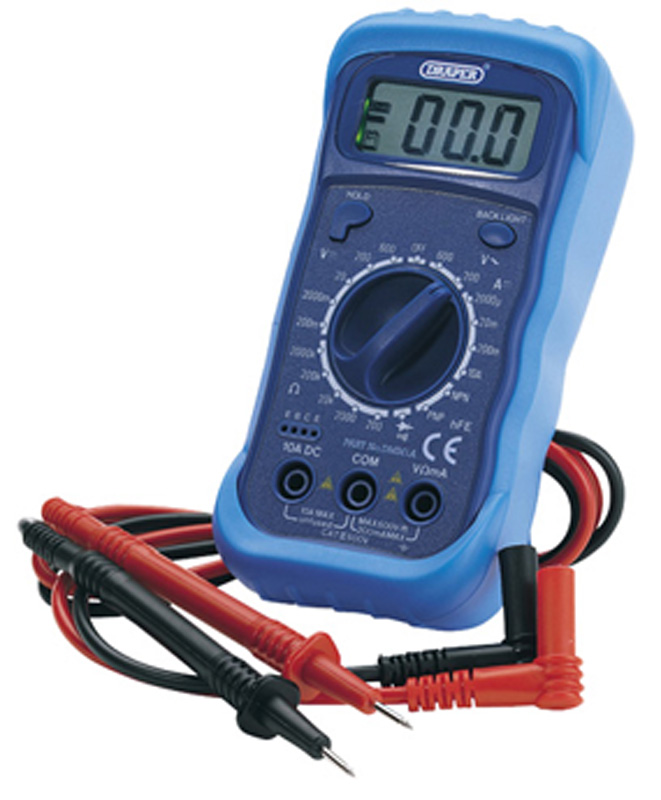 Digital Multimeter With Light - 60792 