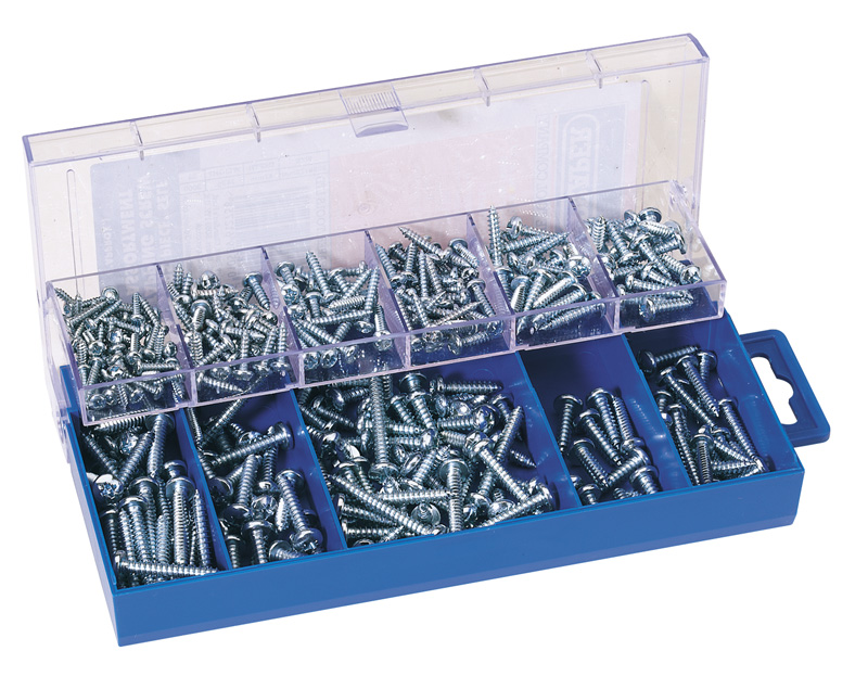 305 Piece Self Tapping Screw Assortment - 61275 