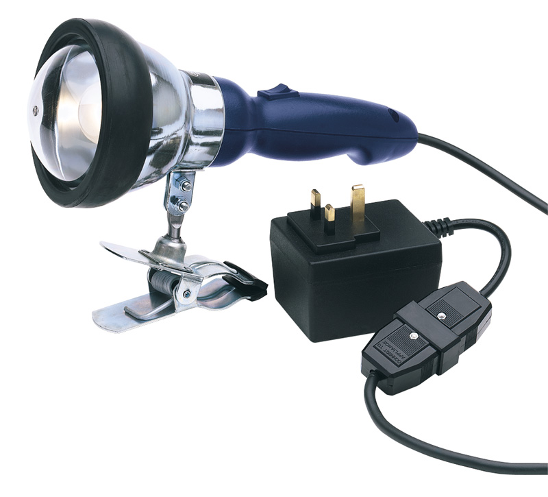 Expert 24W 12V DC Heavy Duty Handlamp With Mains Adaptor - 61302 