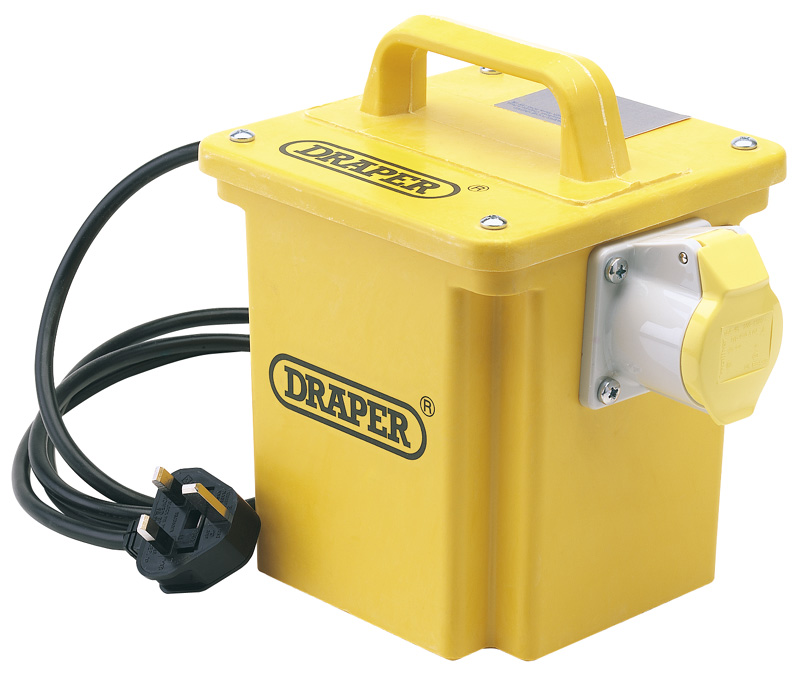 1KVA 230V 16A Single Outlet Portable Transformer - 62001 