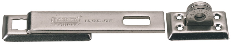 185mm Heavy Duty Straight Bar Hasp And Staple With Fixings - 63269 