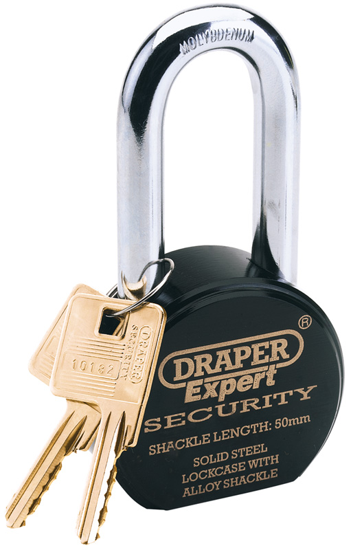 Expert 63mm Heavy Duty Stainless Steel Padlock And 2 Keys - 64207 