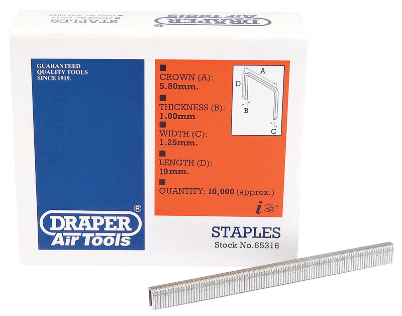 Staples 10mm - 65316 